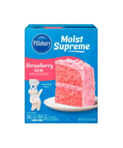 Harina para pastel sabor fresa Pillsbury