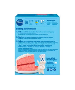 Alternative view of Harina para pastel sabor fresa Pillsbury