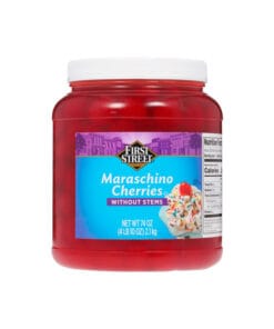 Cerezas sin tallo Maraschino First Street