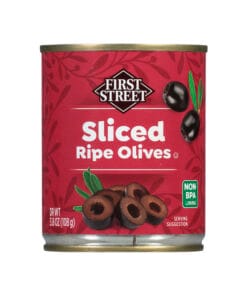 Aceituna negra rebanada First Street