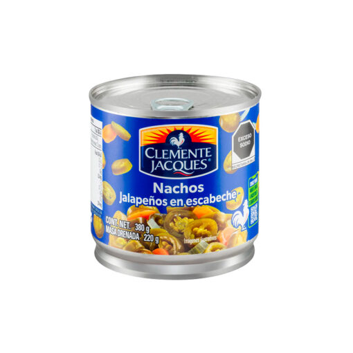 Chiles jalapeños nachos Clemente Jacques (380 g)