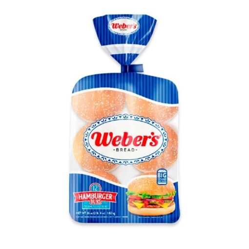 Pan para hamburguesa Weber's