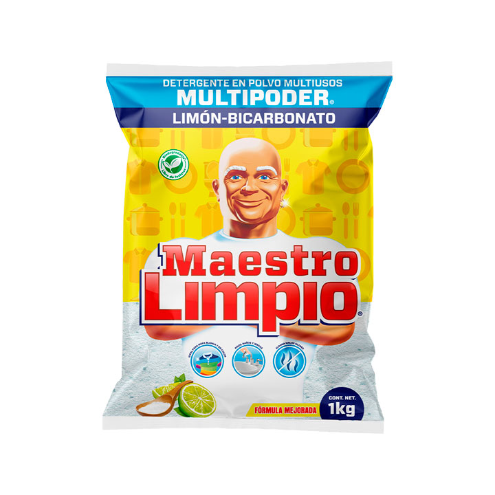 Detergente multiusos limón y bicarbonato Maestro Limpio