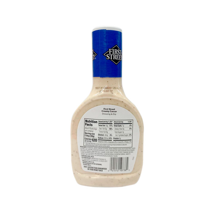 Aderezo Caesar First Street (473 ml) - Image 2