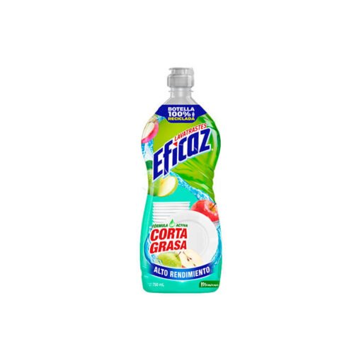 Detergente lavatrastes aroma manzana Eficaz