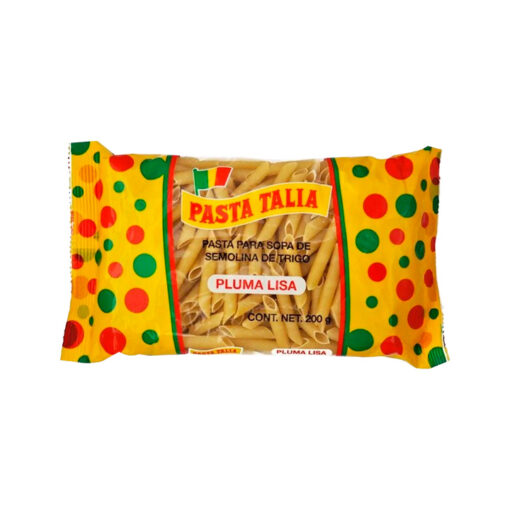 Pasta Pluma lisa Talia