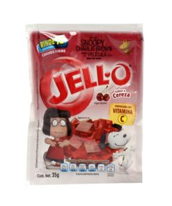 Gelatina sabor Cereza  Jell O 35 Gr