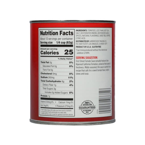 Salsa de Tomate First Street (822 g) - Image 2