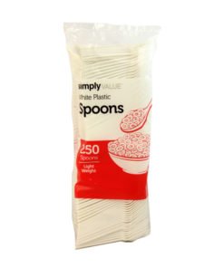 Cucharas de plástico Simply Value