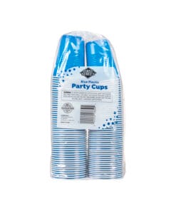 Alternative view of Vaso de plástico azul 16 oz First Street