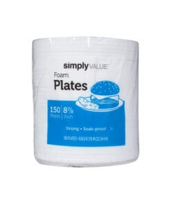 Plato de foam Simply Value