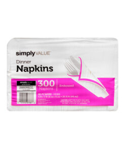 Servilleta blanca para cena Simply Value