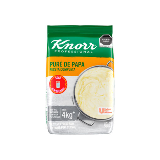Puré de papa Knorr