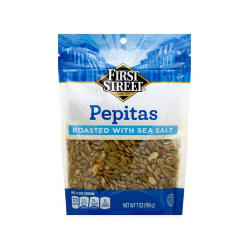 Pepita tostada con sal de mar First Street