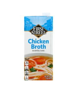 Caldo de pollo First Street