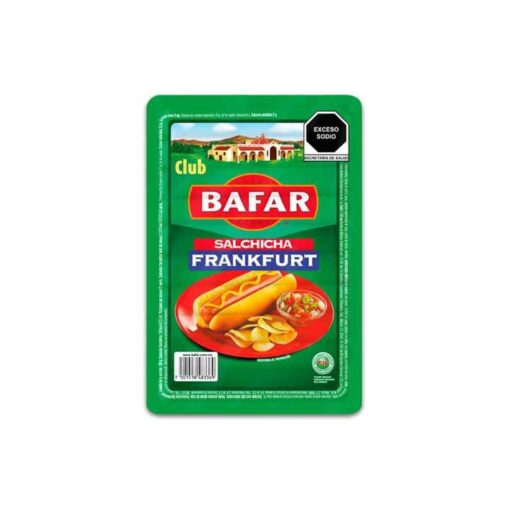 Salchicha de pavo Frankfurt Bafar