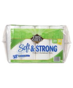 Papel higiénico fuerte y suave First Street