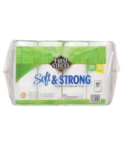 Alternative view of Papel higiénico fuerte y suave First Street