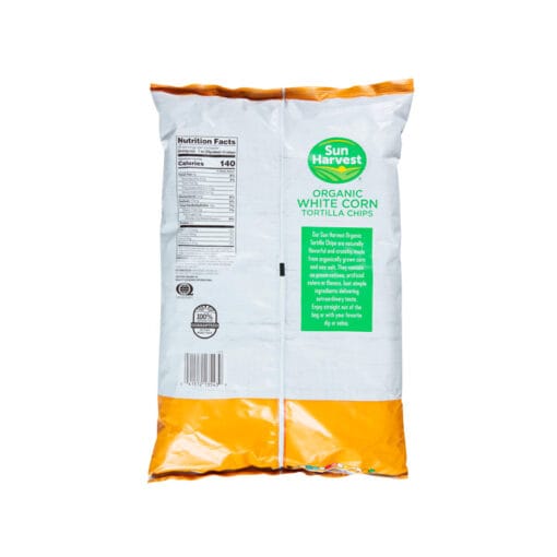 Totopo de maíz orgánico blanco Sun Harvest - Image 2