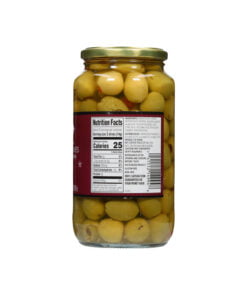 Alternative view of Aceituna Queen verde rellena de pimiento First Street