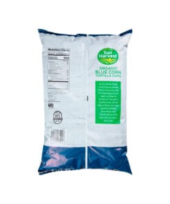 Alternative view of Totopo orgánico azul Sun Harvest