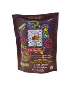 Café de chiapas orgánico Solo Dios 340 g