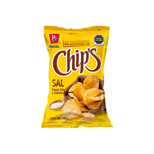 Papas botaneras sabor sal de mar Chip's