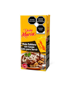 Mole poblano con chocolate blanco Doña María