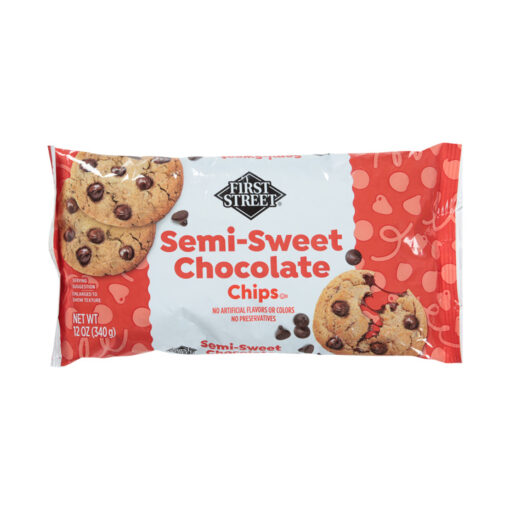 Chispas de chocolate semi dulce First Street