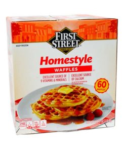 Waffles estilo casero First Street (60 pz)