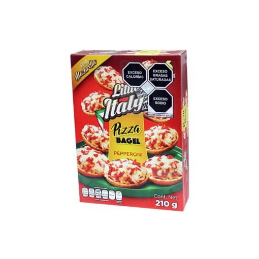 Pizza bagel de pepperoni Little Italy