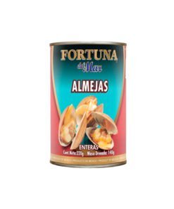 Almejas enteras Fortuna del Mar