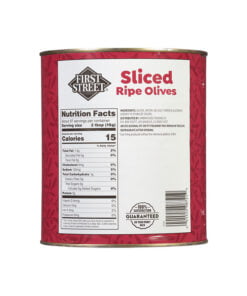 Alternative view of Aceituna negra rebanada First Street (1.56 kg)