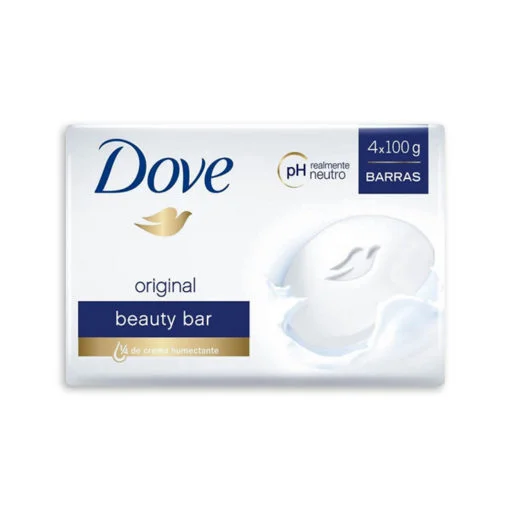 Jabón original Dove (4 pack)