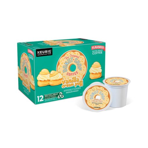 Cápsulas de café sabor crema de vainilla donus shop Keurig