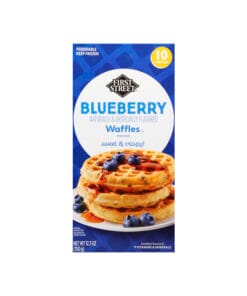 Waffles de arándano First Street