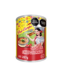 Salsa de chile colorado Del Campo