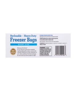 Alternative view of Bolsas de plástico para congelar First Street