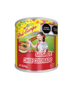 Salsa de chile colorado Del Campo