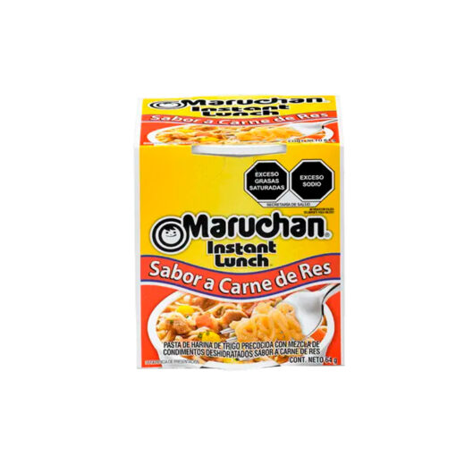 Sopa instantánea sabor carne de res Maruchan