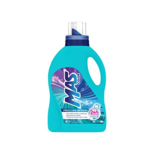 Detergente aroma frescura intensa Mas color