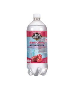 Agua mineral sabor black cherry First Street