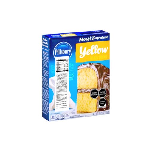 Harina para pastel amarilla Pillsbury