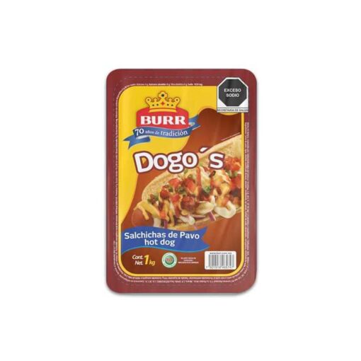 Salchicha para hot dog Burr