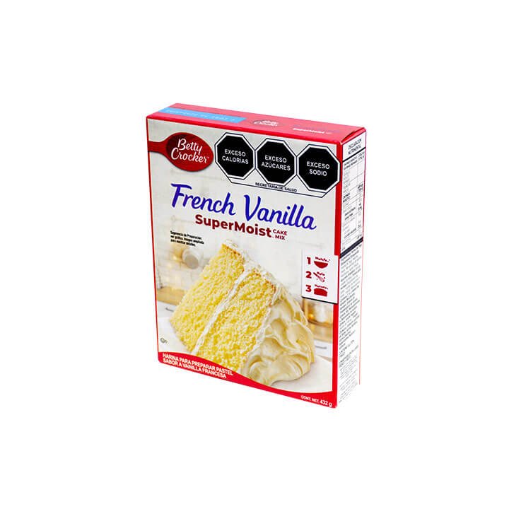 Harina para pastel sabor vainilla francesa Betty Crocker - Smart&Final