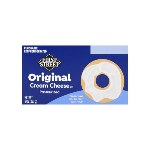 Queso crema en barra First Street
