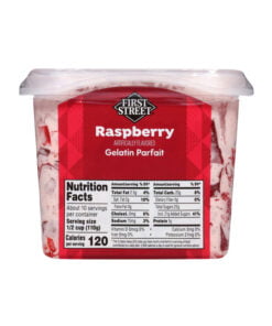 Alternative view of Gelatina de frambuesa Parfait First Street