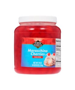 Cerezas en mitades First Street