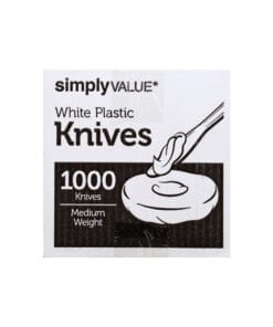 Alternative view of Cuchillos de plástico medianos Simply Value