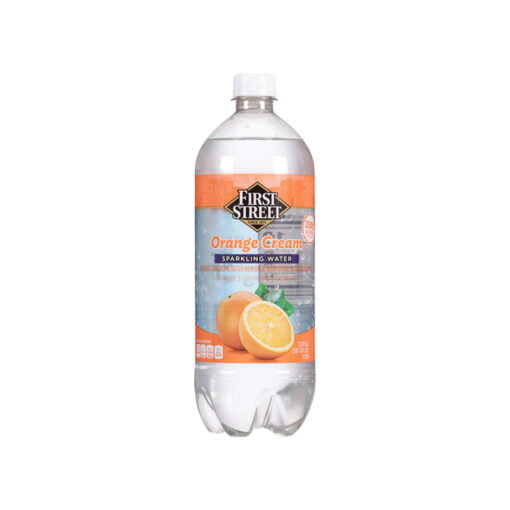 Agua mineral sabor naranja First Street